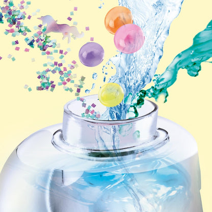 مصباح لافا يونيكورن من كانال تويز، اصنعه بنفسك، زيّن لعبة مصباح اللافا الخاصة بك