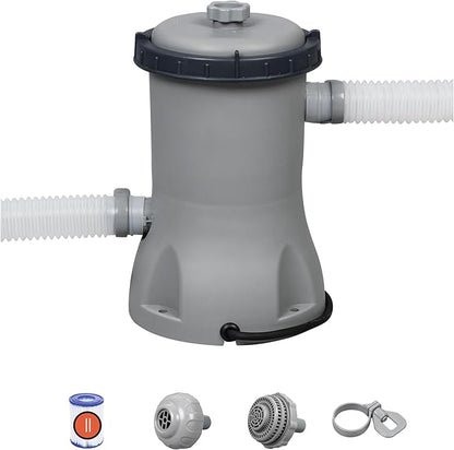 Bestway 530 Gal Flowclear Filter Pump Laminated Swimming Pool Water