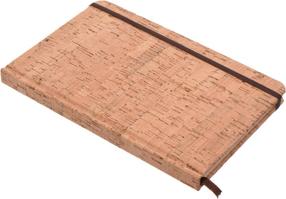 Yassin. A5 Luxor Notebook With Elastic Band,160 Pages,Beige Brown