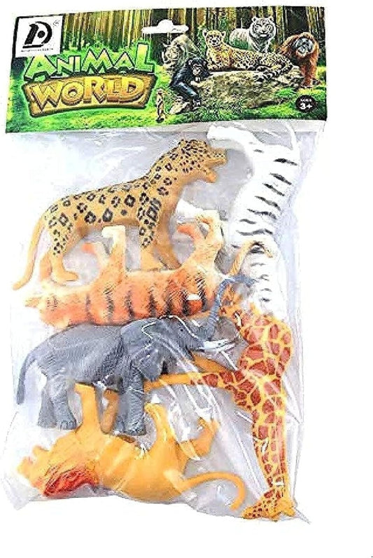 مجموعة مملكة عالم الحيوانات المصغرة للأطفال