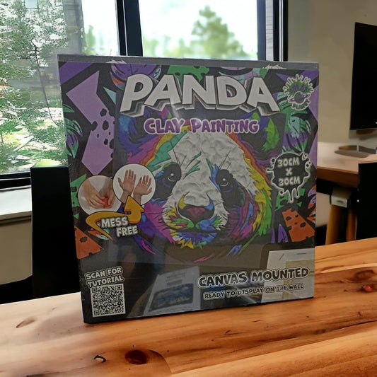 طقم تلوين طين الباندا من سبلات بلانيت، الحجم: 30 سم × 30 سم 