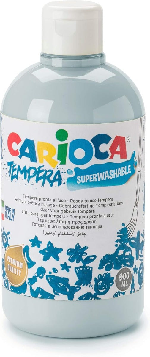CARIOCA Ready Tempera btl 500ml, Silver