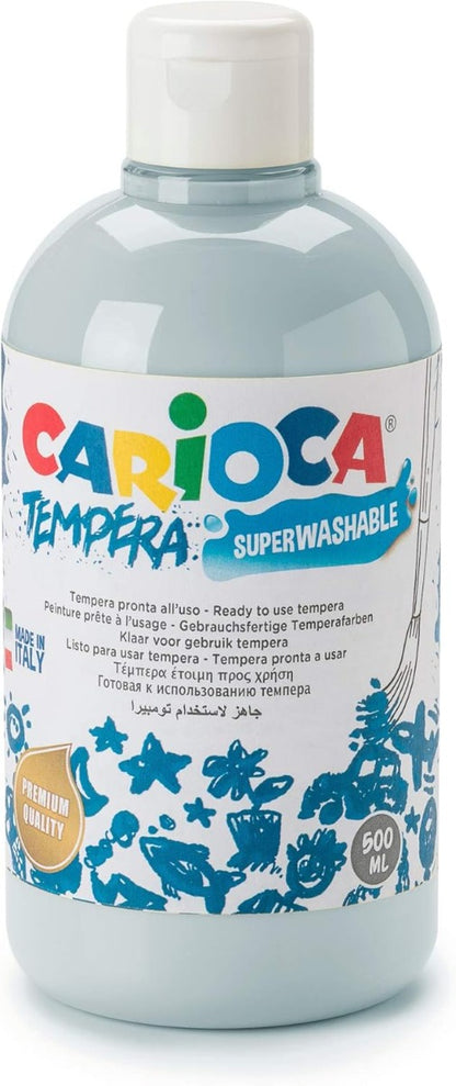 CARIOCA Ready Tempera btl 500ml, Silver