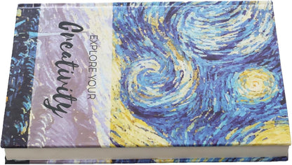 دفتر رسم إبداعي من نايل، غلاف مقوى، مقاس B5 