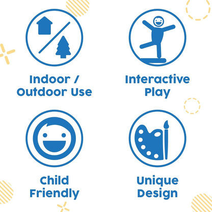 Bestway Kids Inflatable Monster Knockout Bop Bag  with Boxing Gloves 120cm - No:52545