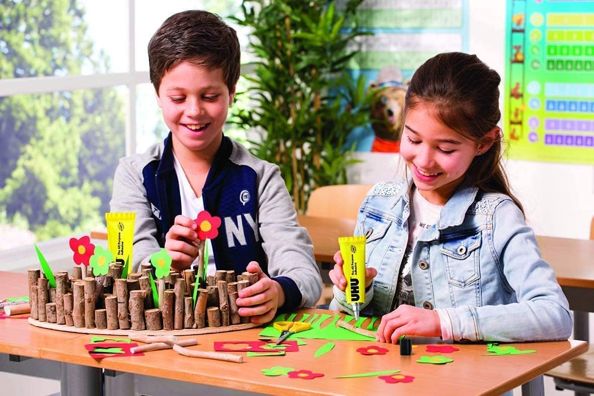 UHU all purpose adhesive clear glue 33ml tube better value than the 35ml version