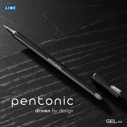 Pentonic Smooth Premium Black Ball Point Pen 0.7 mm Medium Point - Black