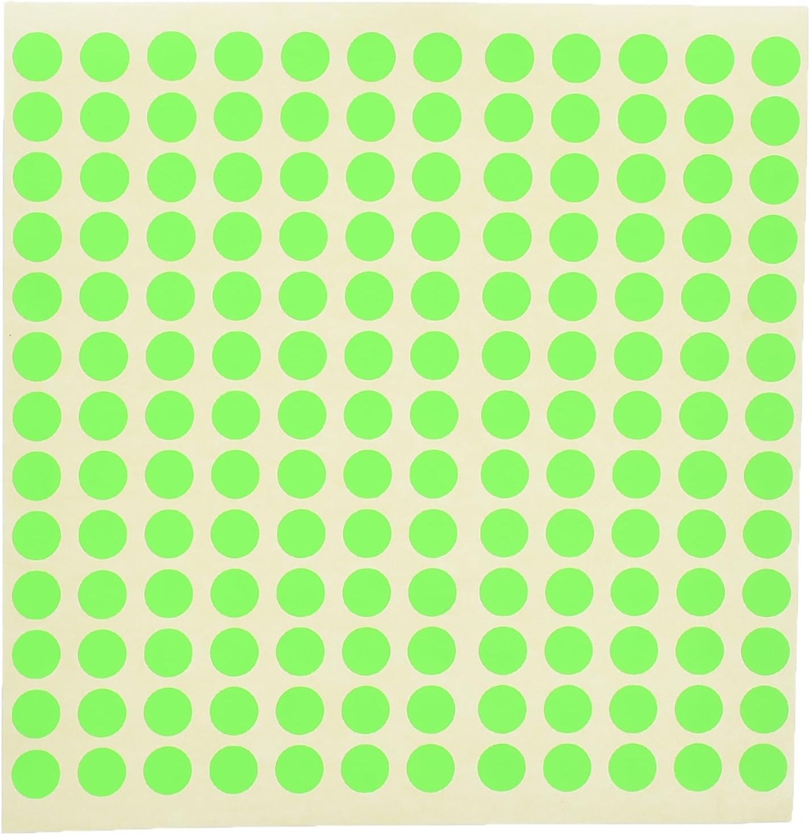 ملصق لاصق عالي الجودة من المنار، كبير الحجم، 43 × 80 مم، مصنوع من مواد فاخرة - أخضر فلورسنت