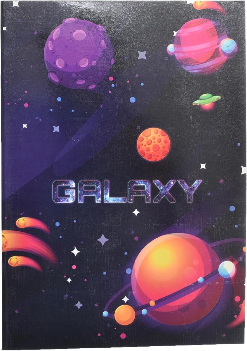 Yassin Notebook, 100 Sheets A4 with 9 Lines for Detailed Notes and Assignments, Cream