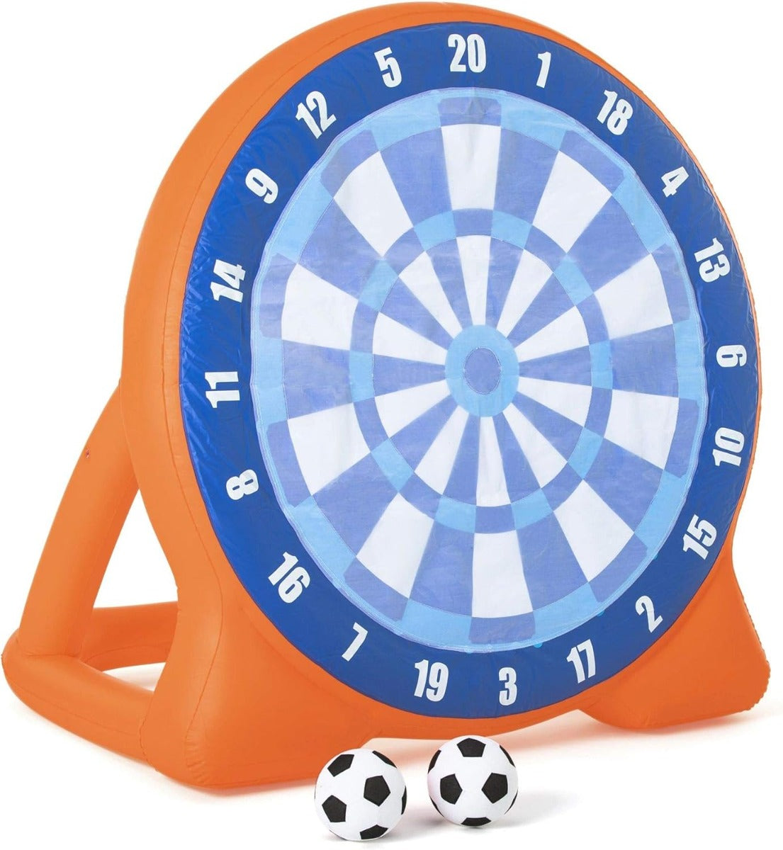 هدف عملاق من بيست واي مع بالونات - لعبة كرة قدم هوائية 157 × 157 × 107 سم - رقم: 52307