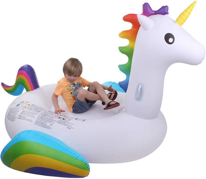 Jilong Sunclub Jampo UNICORN Large Inflatable Swimming Mattress - No:37428