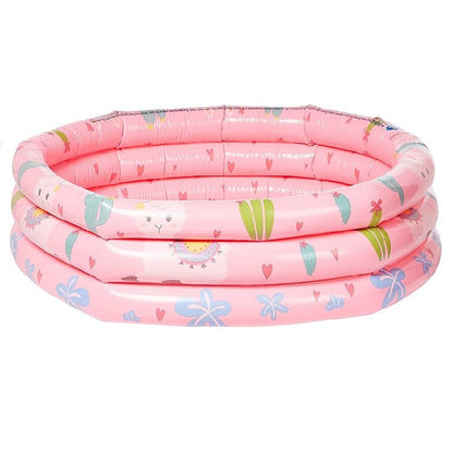 Jilong Alpaca inflatable plastic 3 rings swimming pool for kids - No:57167