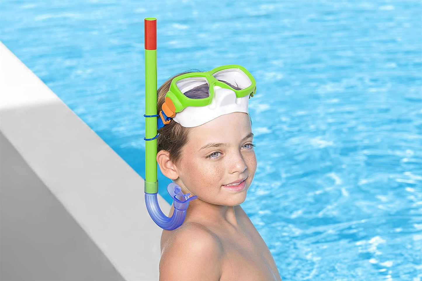 Bestway Hydro Swim Explora Essential Snorkel Mask for kids - 1pcs - No:24035