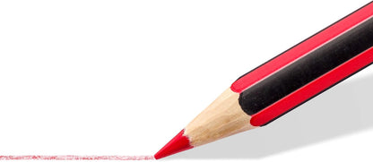 Staedtler Noris colour colouring pencils in assorted colours, pack of 20 plus 4 FREE pencils - No:185 C24P