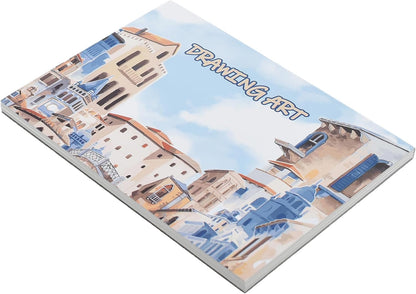 Yassin Abiad Sketchbook, 11x16cm for Compact Drawing and Art, White