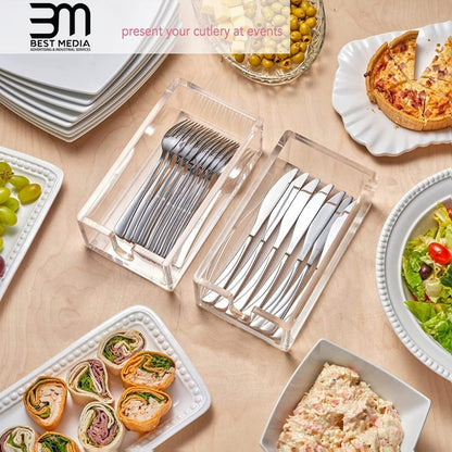 حامل مناديل ورقية أكريليك للضيوف. 