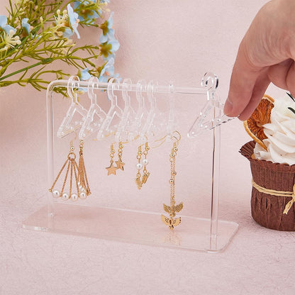 1 Set Stand Display Earrings Acrylic Organizer Earrings Stand .