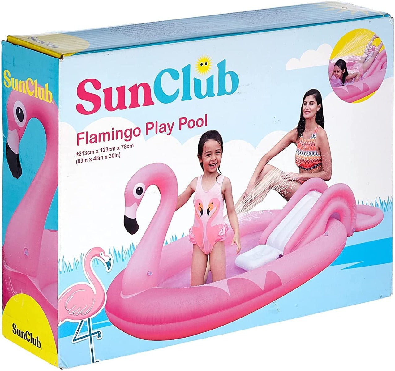 مسبح فلامنجو قابل للنفخ من جيلونج صن كلوب - رقم: 57172