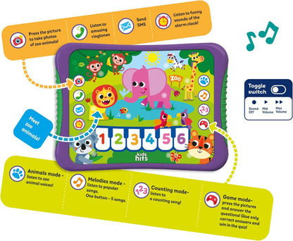 Kids hits Busy Zoo Hitpad Music and Sound Game Board toy