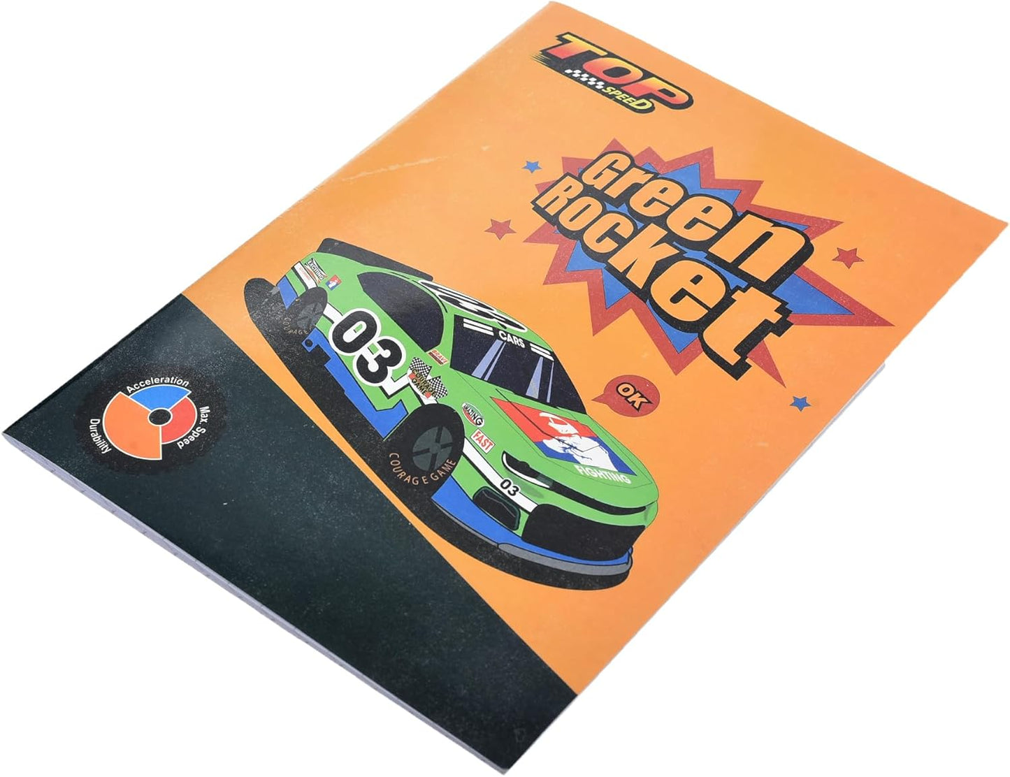 Yassin Rawdat Notebook, 40 Pages A4 with Square Grid for Schoolwork