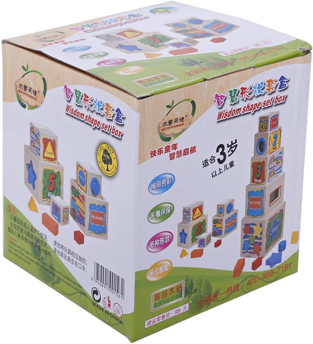 Wooden Wisdom Shape Set Box - Jigsaws and Puzzles