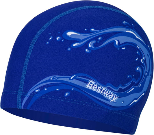Bestway Sleek'N Stretch Premium Fabric Swim Cap For adult - No:26039
