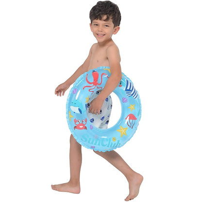 Jilong Sunclub Inflatable Colored Swimming Ring 50cm - No:37626