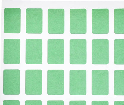 El Manar Compact Vibrant Adhesive Label Sticker, 10x15 mm With Premium Material - Green