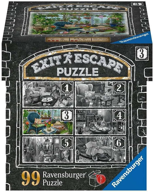 Ravensburger EXIT ESCAPE THE WINTER GARDEN Puzzle - 99pcs - No:16879