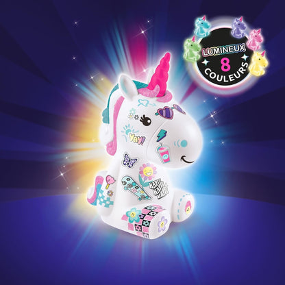 ألعاب القناة - النمط 4 إيفر-يونيكورن ضوء يمكنك صنعه بنفسك للتزيين - إصدار لهواة الجمع