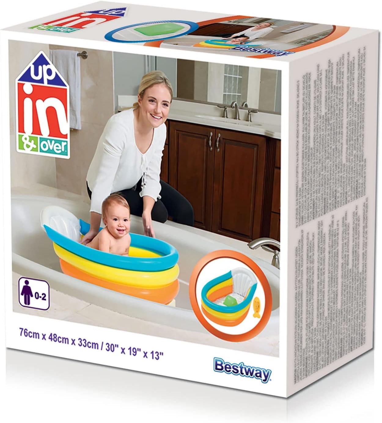 Bestway Squeaky Clean Inflatable Baby Bath Tub | 51134