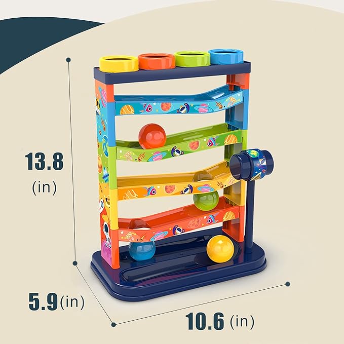 Pound a Ball for Toddlers STEM Developmental Educational Fun - No:868