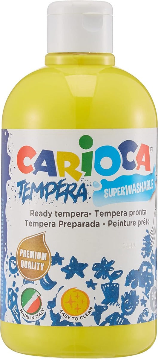 Carioca ready tempera btl. 500 ml. primary yellow