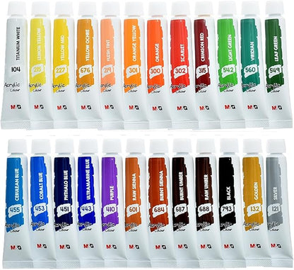 M&G Chenguang Acrylic paints  12 ml - set of 48pcs - No:APL976N1