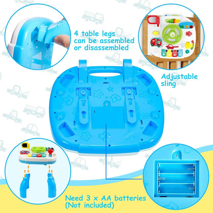 Driver Toy Early Educational Learning Activity Center Toys - 2 in 1