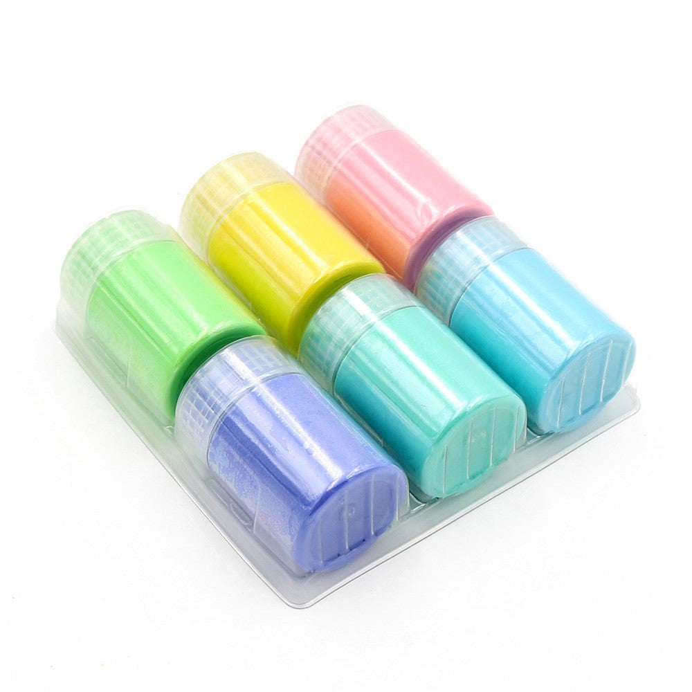 M&G Chenguang Poster Paint Set 6 Colors × 20ml – APL976R8 – Vibrant Water-Based Paint for Arts & Crafts - 1pcs - No: APL976R8