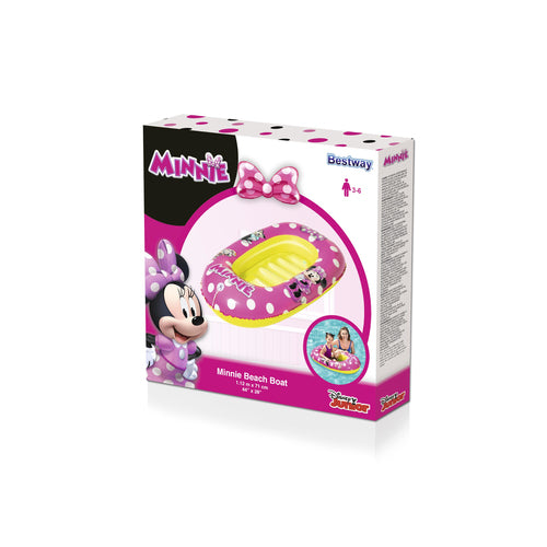 Bestway MINNIE Inflatable PONTONbaby swim float Pink - No:91083