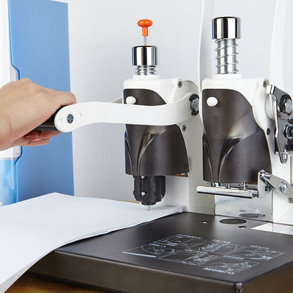 M&G Chenguang Electric Binding and Punching Machine – Desktop Document Binding Machine - No: AEQ96713