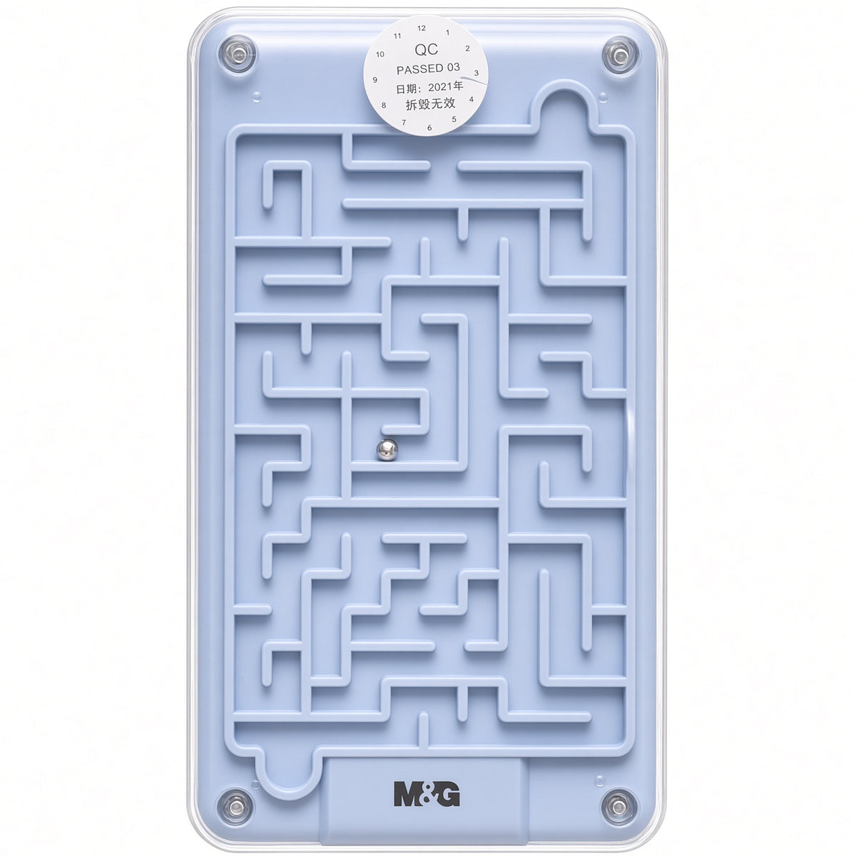 M&G Chenguang So Many Cats 8-Digit Portable Calculator with Puzzle Maze on Back – Colorful Desktop Calculator - 1pcs - No: ADG981B9