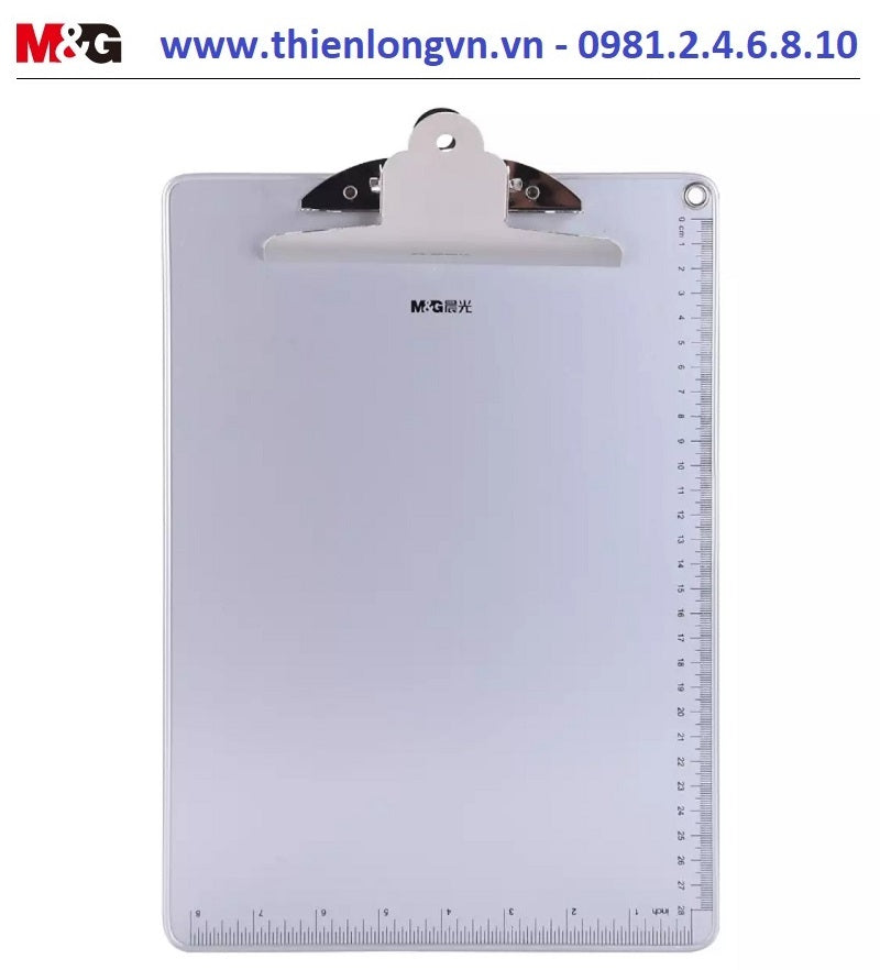 M&G Chenguang writing board clip/pad/folder board A4 aluminum - No:ADM94862