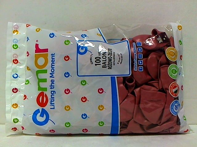 Balloon 26 Cm Gm90 Rose Gold - 100pcs