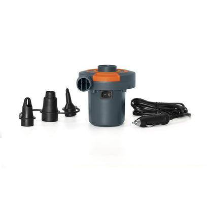 مضخة هواء كهربائية من نوع Bestway Sidewinder، مزودة بوصلة كهربائية وولاعة سجائر - رقم: 62142