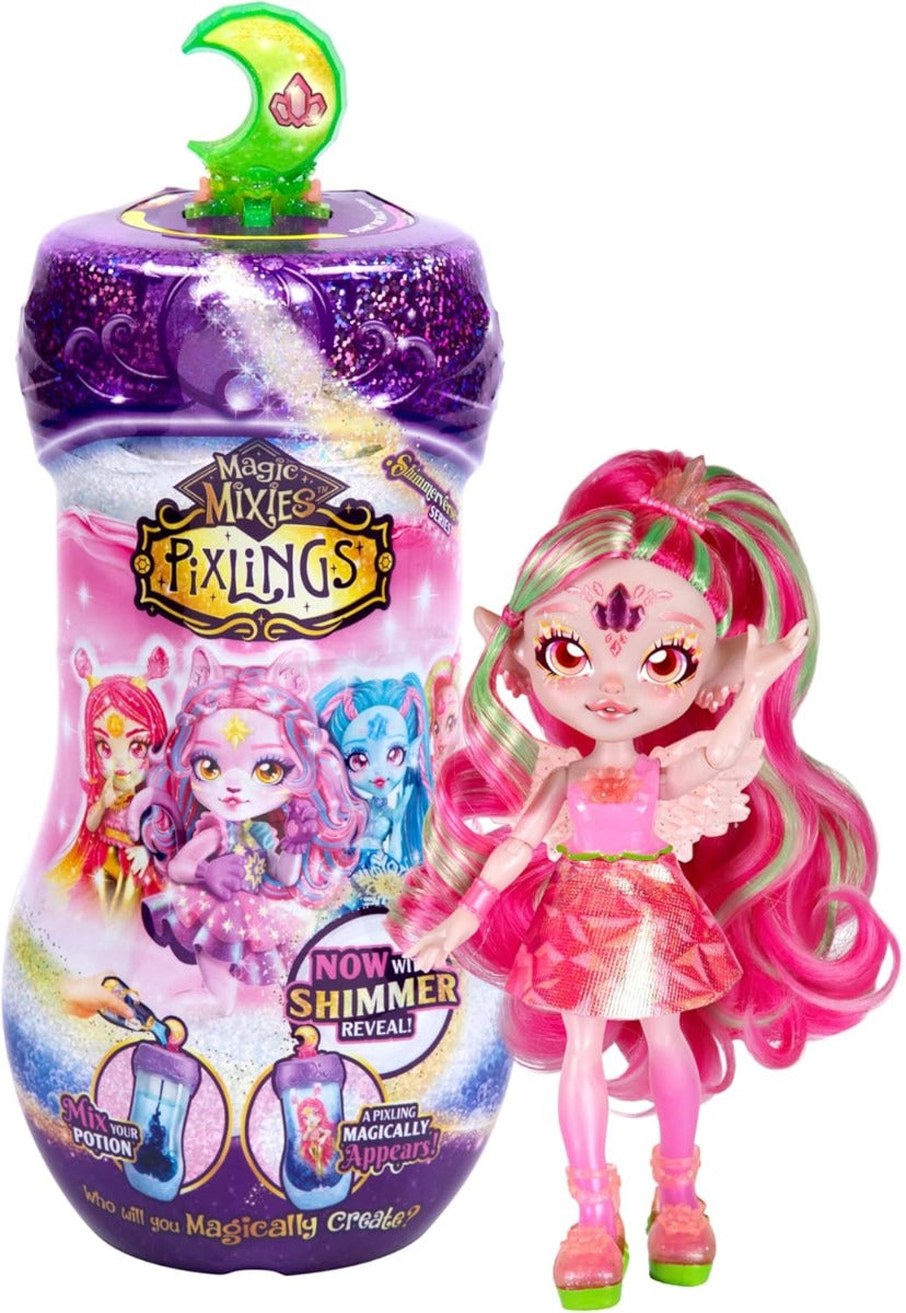 Magic Mixies Pixlings Shimmerverse Series Faye The Fairy Doll Set Faye the Fairy Pixling- No:14912