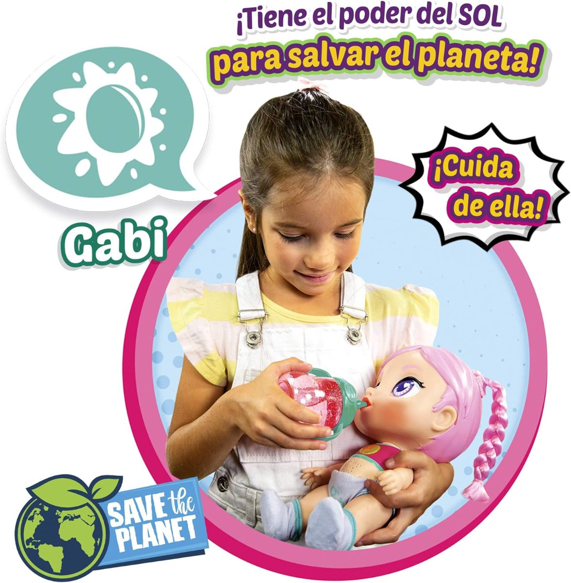 دمية غابي جليتزي كول فائقة الجمال، ميدالية مضيئة - رقم المنتج: SC063A3