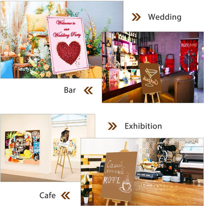 K-max Trintion Easel Stand 1.5M Studio Easel Adjustable Drawing Painting - No:HJ-175B