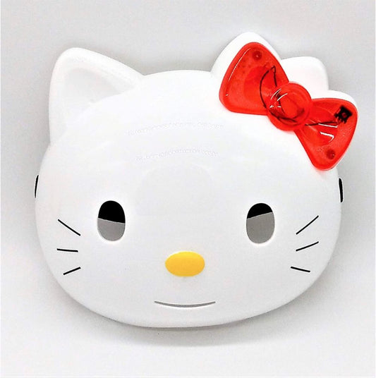 Premium Hello Kitty Face Mask / Her Red Bow Lights Up - No:WL77918