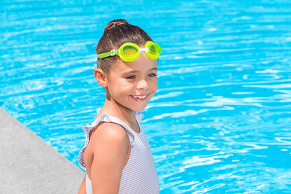 مجموعة نظارات السباحة الأساسية من بيست واي، 3 قطع، أكوا بيرست، للأطفال من عمر 3 سنوات فما فوق - رقم: 21074