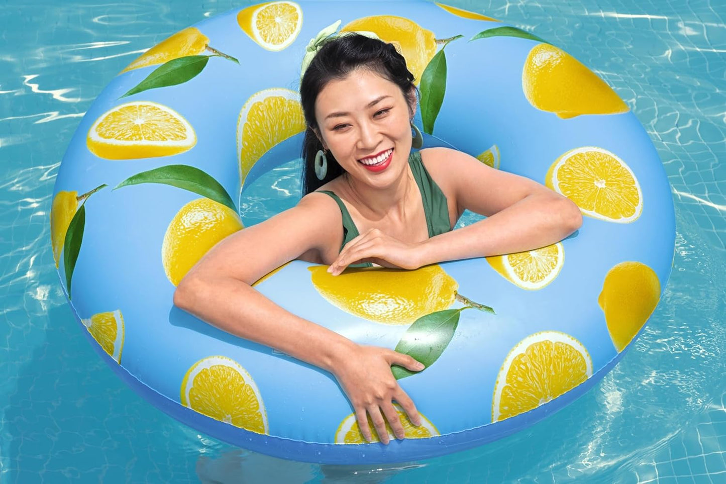 Bestway 36229 Scentsational Raspberry Inflatable Swim Ring
