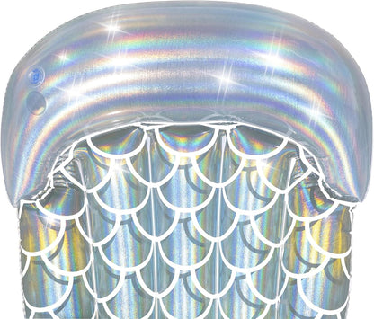 Bestway Iridescent Mermaid Tail Inflatable Lounge 193x101cm