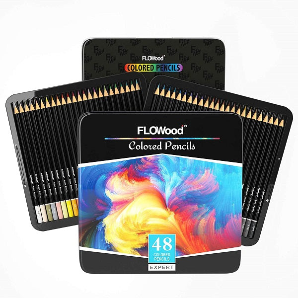 Flowood Pack of 48 Expert Colored Pencils
